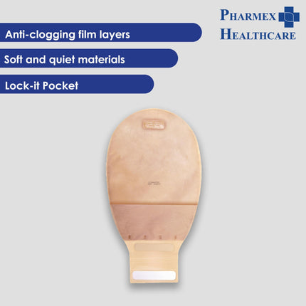 NATURA Invisiclose Pouch (Opaque) 45mm 10'S/BOX (416417)