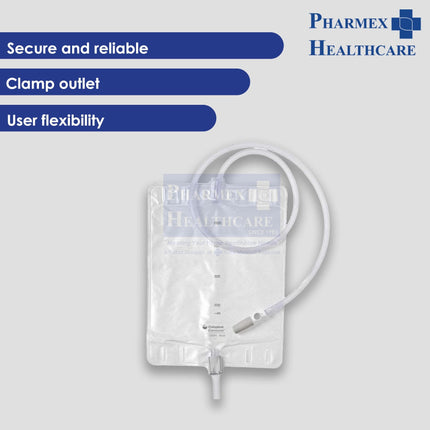 Conveen® Leg Bag Non Sterile 500/1500ml, 10 Pieces