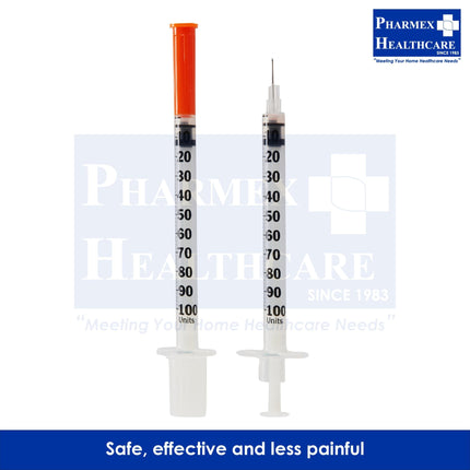 BD Ultra-Fine 31G x 6mm Insulin Syringe, 100's/Box - 1469-2