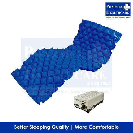 YHMED Alternating Pressure Bubble Mattress 2.8" with Pump