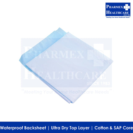 SOFTACARE Underpads (60cm x 90cm, 10 Pcs/Pkt)-1