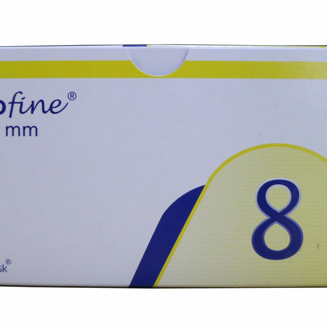 Syringe, Insulin, Disposable Pen Needle  Novofine  , 30G needle, 0.3 x 8mm, 1 Box