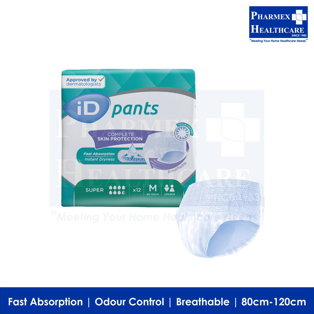 ID Pants Super, 12's/Bag - 3361