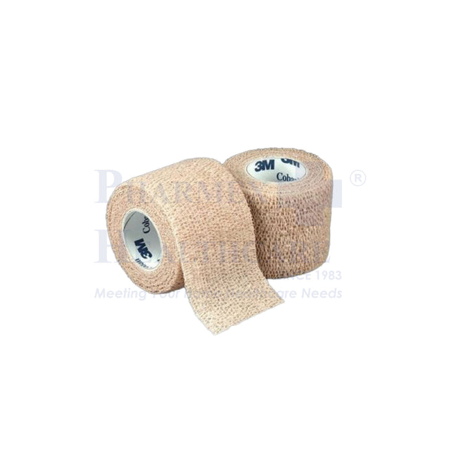 3M Coban Self Adherent Wrap, 2-Inch x 5 Yards, 1 Roll