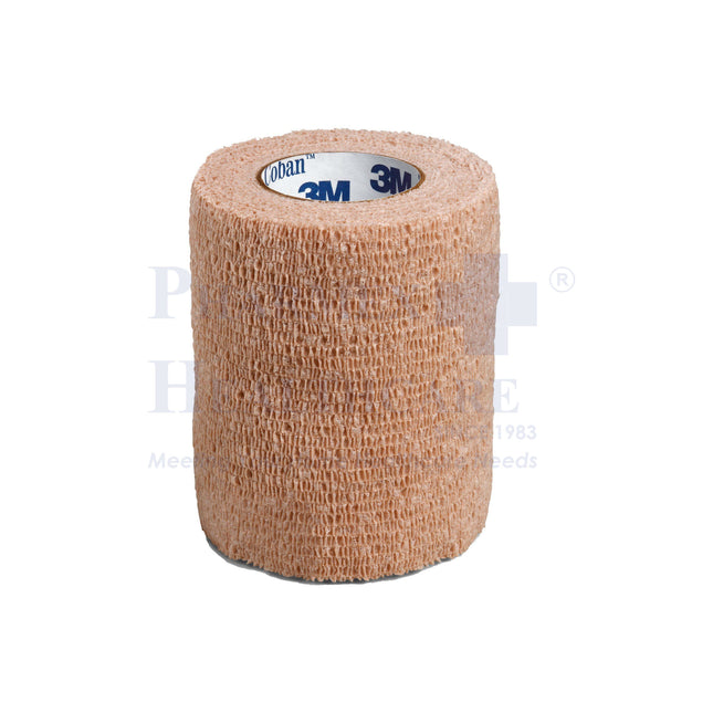 3M Coban Self Adherent Wrap, 3-Inch x 5 Yards, 1 Roll