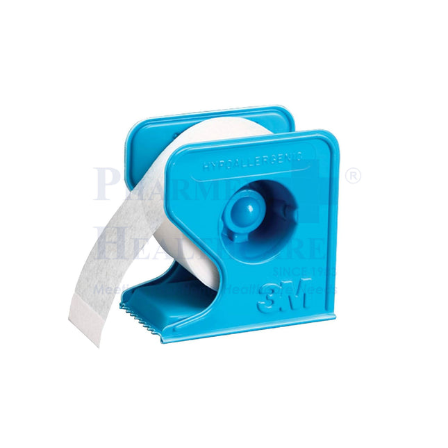 3M Micropore Surgical Tape, 1/2-Inch x 9.1m, with Dispenser, 3M-1535-0, 1 Roll