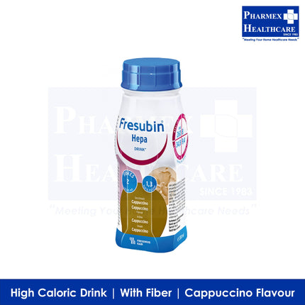 FRESUBIN Hepa 200ml x 4 Bottles  (Cappuccino Flavour)