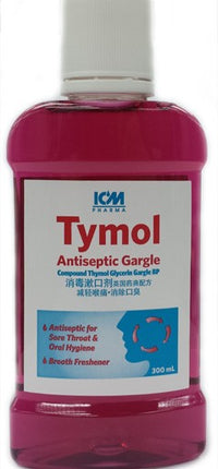 Tymol Antiseptic Gargle, 300ml, 1 Bottle