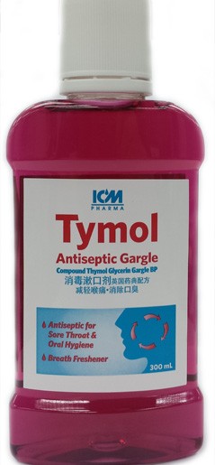 Tymol Antiseptic Gargle, 300ml, 1 Bottle