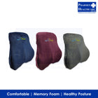 TRUE RELIEF Memory Foam Back & Lumbar Support Cushion