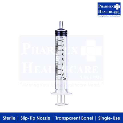 NIPRO Syringes Without Needle Luer Slip (5 Available Sizes) - 2800
