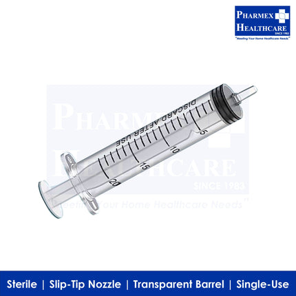 NIPRO Syringes Without Needle Luer Slip (5 Available Sizes) - 2799