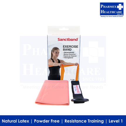 SANCTBAND Resistive Exercise Bands 2M