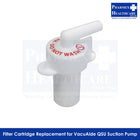 DeVilbiss Filter Cartridge Replacement for VacuAide QSU Suction Pump