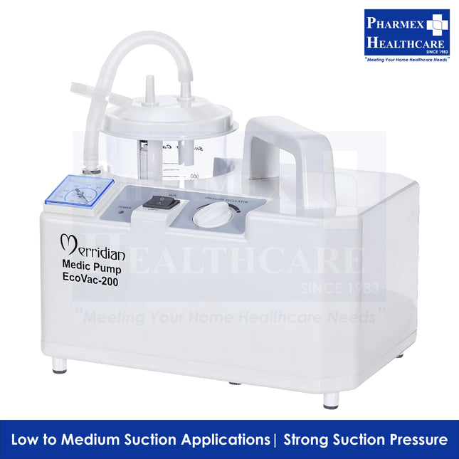MERRIDIAN EcoVac-200 Portable Suction Pump