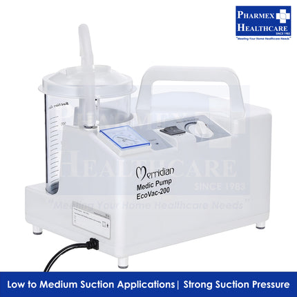 MERRIDIAN EcoVac-200 Portable Suction Pump-2