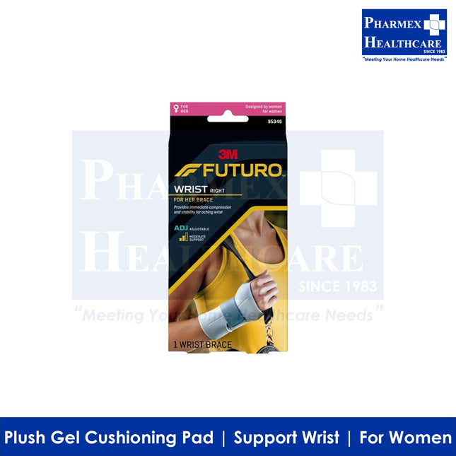 FUTURO For Her Wrist Support, Right Hand, Adjustable