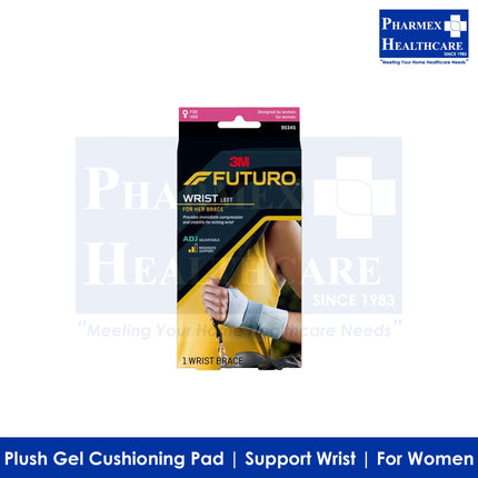 FUTURO For Her Wrist Support, Left Hand, Adjustable