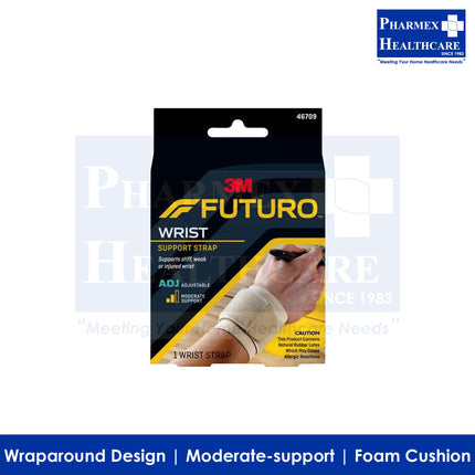 FUTURO Wrist Support Strap, Adjustable, Beige