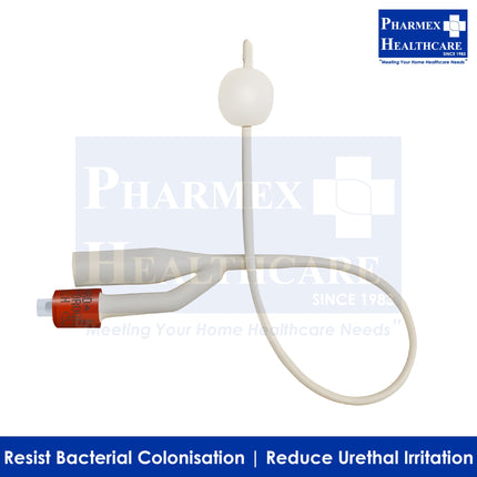 BIOCATH HydroGel Foley Catheter, 2 Way, 10ml Balloon, 10pcs/Box - 1359