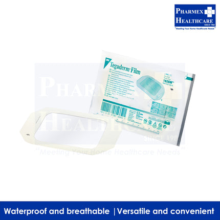 3M Tegaderm Transparent Film Dressing, 10cm x 12cm, 1626W