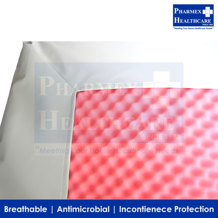 SAFE MED Comfor™ PUR Incontinence cover with open backside for overlay mattresses-1
