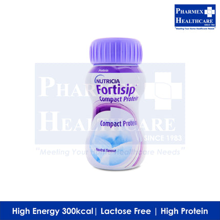 NUTRICIA Fortisip Compact Protein 4 × 125ml (3 Available Flavours) - 319-4