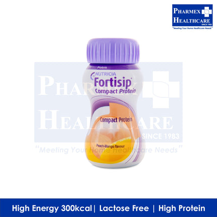 NUTRICIA Fortisip Compact Protein 4 × 125ml (3 Available Flavours) - 320-4