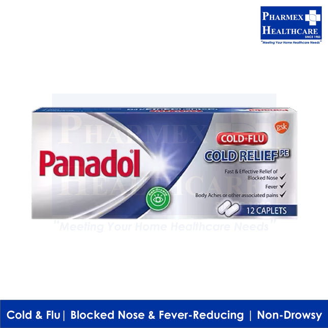 Panadol Cold Relief PE, 12s/Box (Single / Twin Pack)