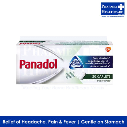 Panadol With Optizorb, 20s/Box (Single / Twin Pack)