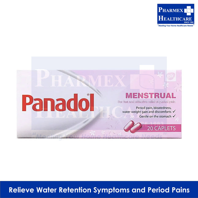 Panadol Menstrual, 20s/Box (Single / Twin Pack)