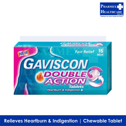 Gaviscon Double Action, 16 tablets