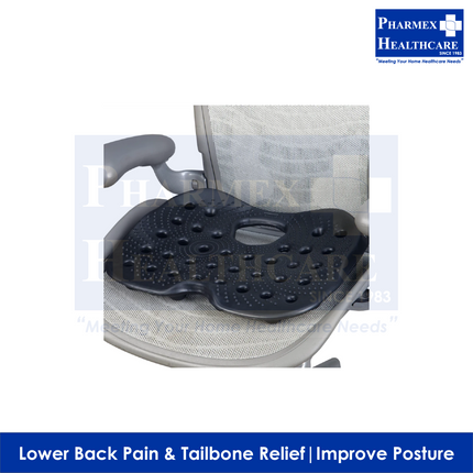 Backjoy SitzRight Seat Cushion (Black)-3