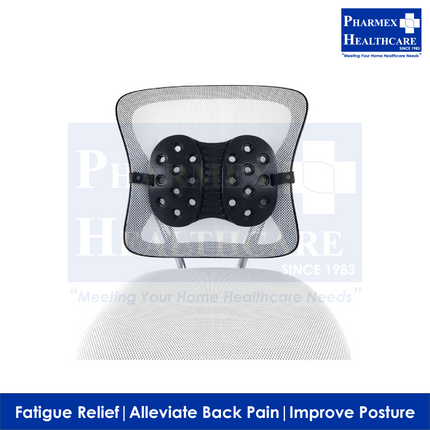 Backjoy Perfect Fit Lumbar Support (Black)-3