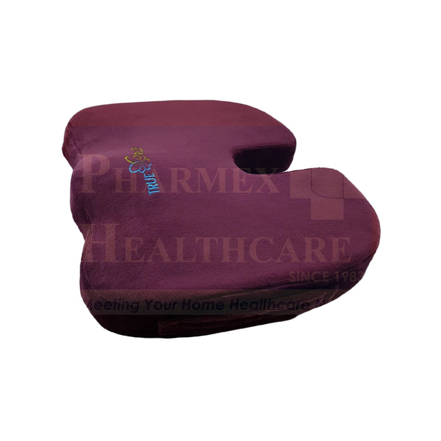 TRUE RELIEF Memory Foam Ortho- Seat Cushion (Available in 3 Colours)