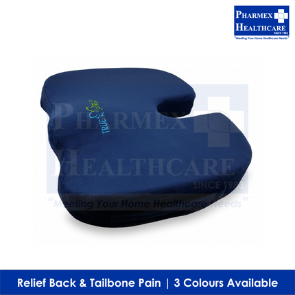 TRUE RELIEF Memory Foam Ortho- Seat Cushion (Available in 3 Colours) - 288