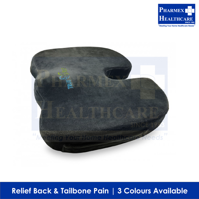 TRUE RELIEF Memory Foam Ortho- Seat Cushion (Available in 3 Colours) - 289