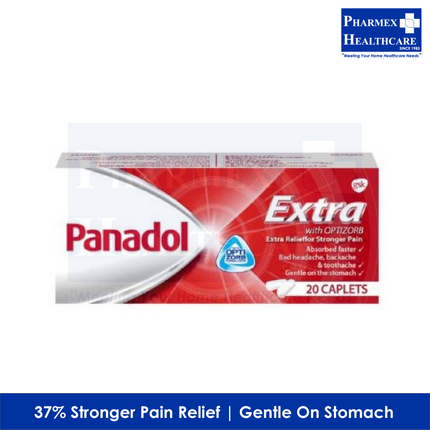 Panadol Extra With Optizorb, 20s/Box (Single / Twin Pack)