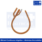 BARDIA Foley Catheter, Silicone-Elastomer Coated, 3 Way, 30ml Balloon, 10pcs/Box