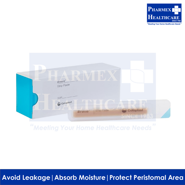 COLOPLAST Brava Colostomy Strip Paste , 10 Pcs/Box