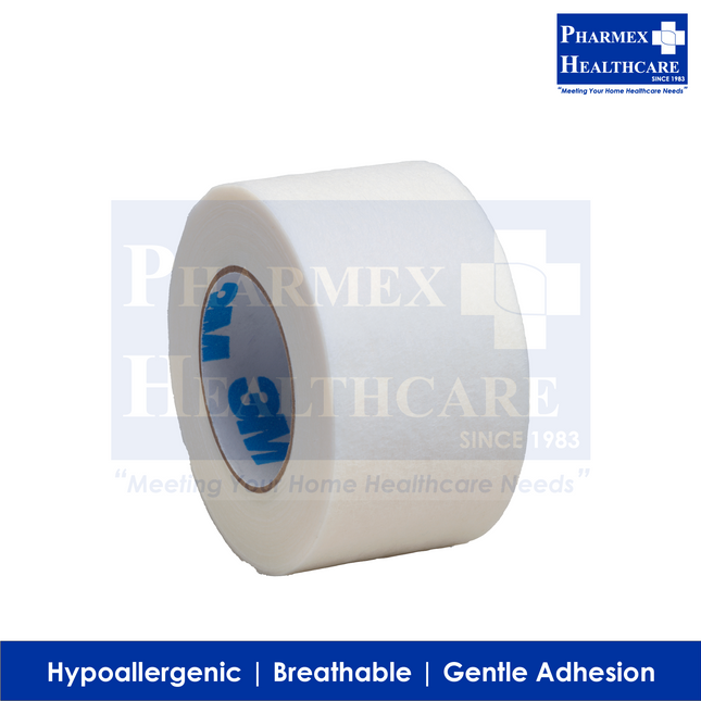 3M Micropore Surgical Tape, 01-Inch x 9.1m, 3M-1530-1, 1 Rol