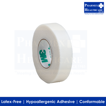 3M Durapore Surgical Tape, 1/2 Inch x 10 Yds, 1 roll-1