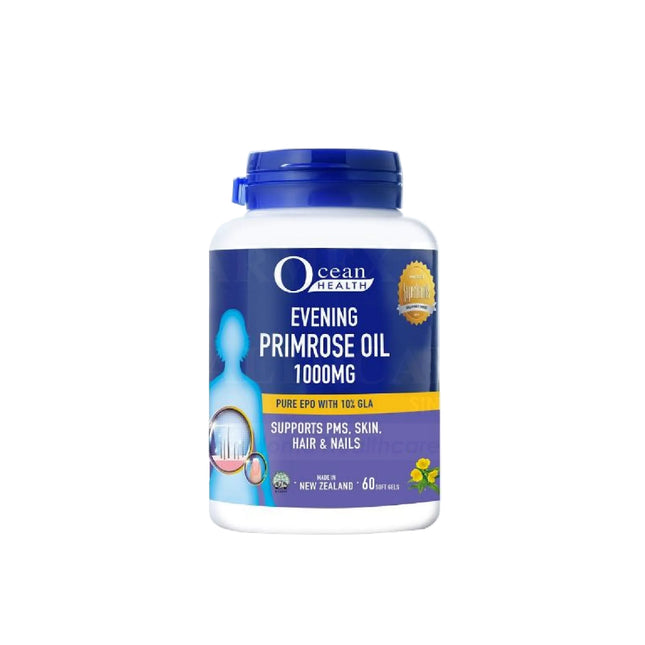 Ocean Health Evening Primrose Oil 1000mg 60's/400's