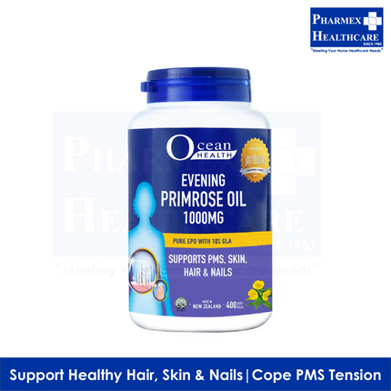 Ocean Health Evening Primrose Oil 1000mg 60's/400's - 1095