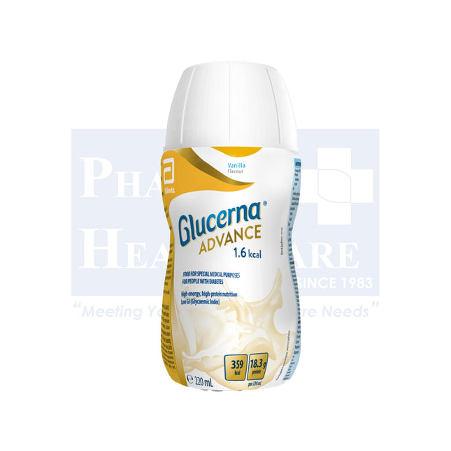 ABBOTT Glucerna Advance 1.6kcal with HMB, 30 Bots/Ctn - 4100