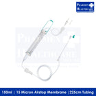B BRAUN Dosifix Safeset 150ML, 15 Micron Airstop Membrane, 225cm Tubing, 25 PCE/BOX