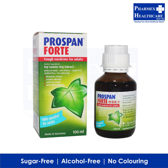 PROSPAN Forte Cough Medicine For Adults , 100ml, 1 Bottle-1
