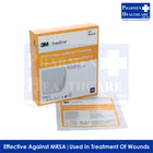 INADINE Povidone Iodine Non-Adherent Dressing 9.5cm x 9.5cm