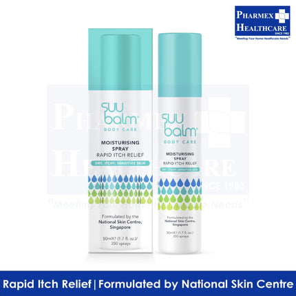 SUU BALM Rapid Itch Relief Moisturising Spray 50ml