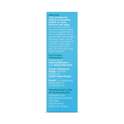 Colief Vitamin D3 drops 200IU, 20ml-3